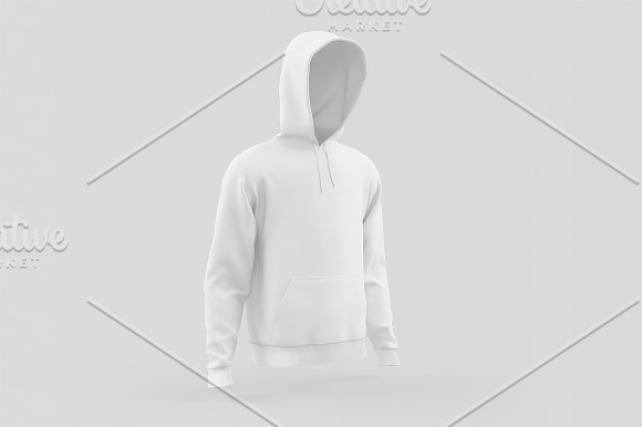 Unisex Hoodie Mockup Set in Product Mockups - product preview 11