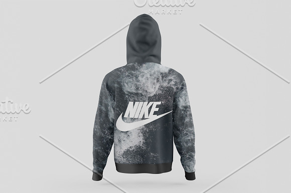 Unisex Hoodie Mockup Set in Product Mockups - product preview 13