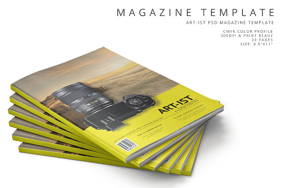 2000+ Magazine Bundle - 97% Off in Magazine Templates - product preview 1