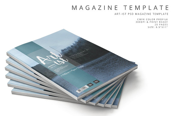2000+ Magazine Bundle - 97% Off in Magazine Templates - product preview 14
