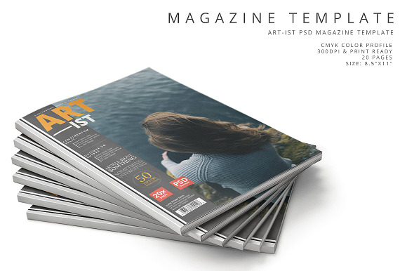 2000+ Magazine Bundle - 97% Off in Magazine Templates - product preview 22