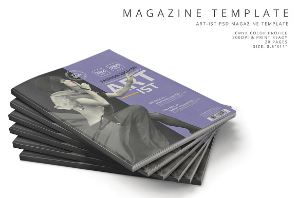 2000+ Magazine Bundle - 97% Off in Magazine Templates - product preview 36