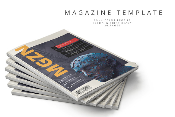 2000+ Magazine Bundle - 97% Off in Magazine Templates - product preview 37