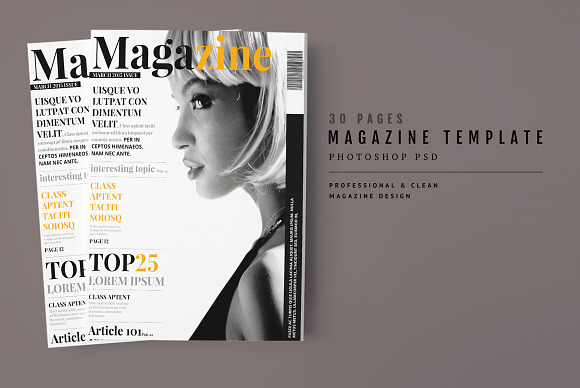 2000+ Magazine Bundle - 97% Off in Magazine Templates - product preview 38