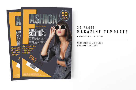 2000+ Magazine Bundle - 97% Off in Magazine Templates - product preview 43