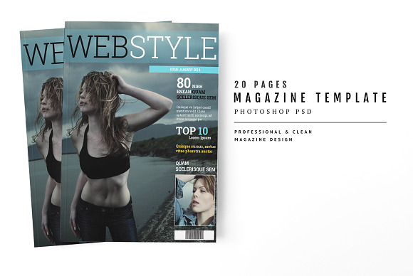 2000+ Magazine Bundle - 97% Off in Magazine Templates - product preview 45