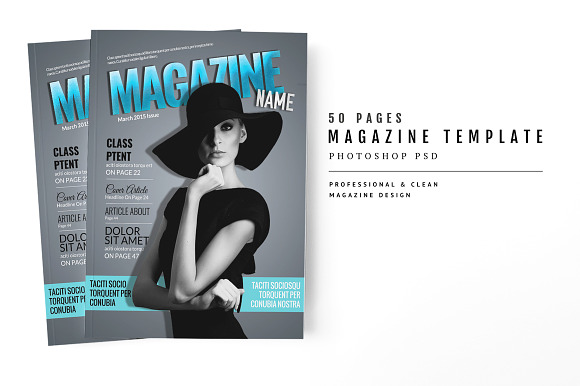 2000+ Magazine Bundle - 97% Off in Magazine Templates - product preview 54