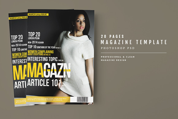 2000+ Magazine Bundle - 97% Off in Magazine Templates - product preview 58