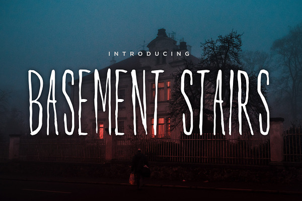 Basement Stairs Font