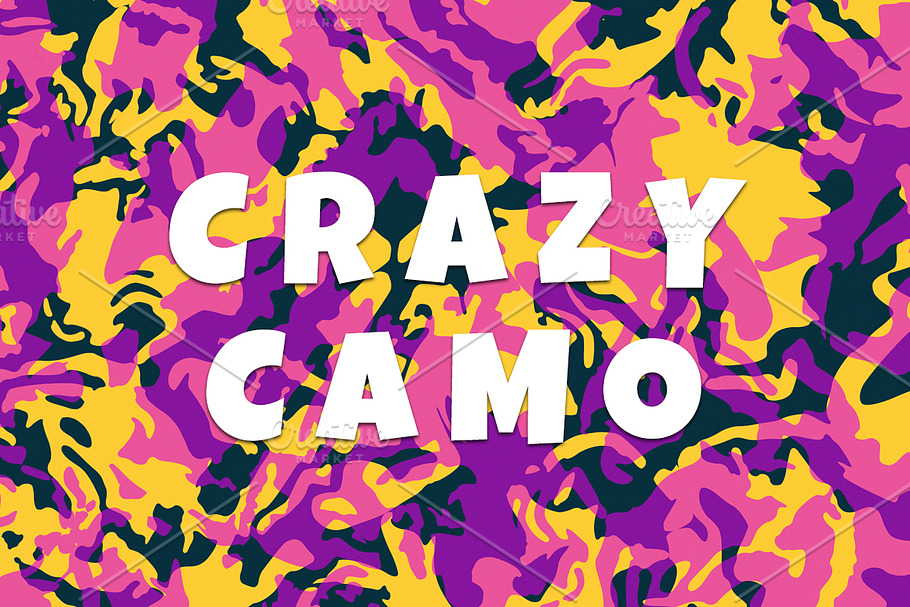 Crazy Camo in Textures - product preview 8