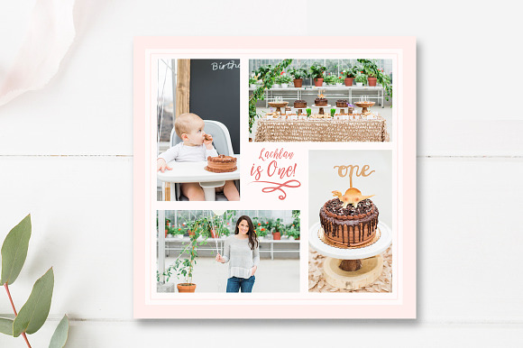 Cake Smash Mini Session Template in Flyer Templates - product preview 1