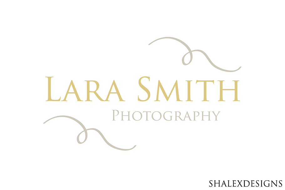 Photographer Elegant Logo PSTemplate