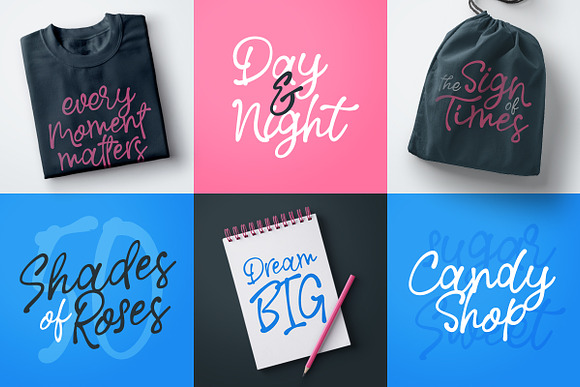 Rose Colored - Handwriting Script in Script Fonts - product preview 6