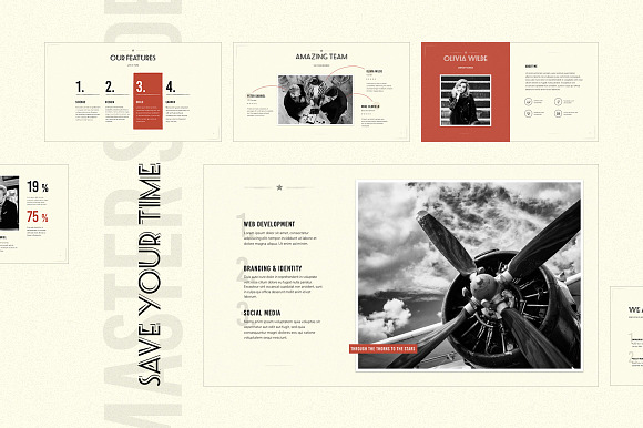 Retrospective PowerPoint Template in PowerPoint Templates - product preview 2