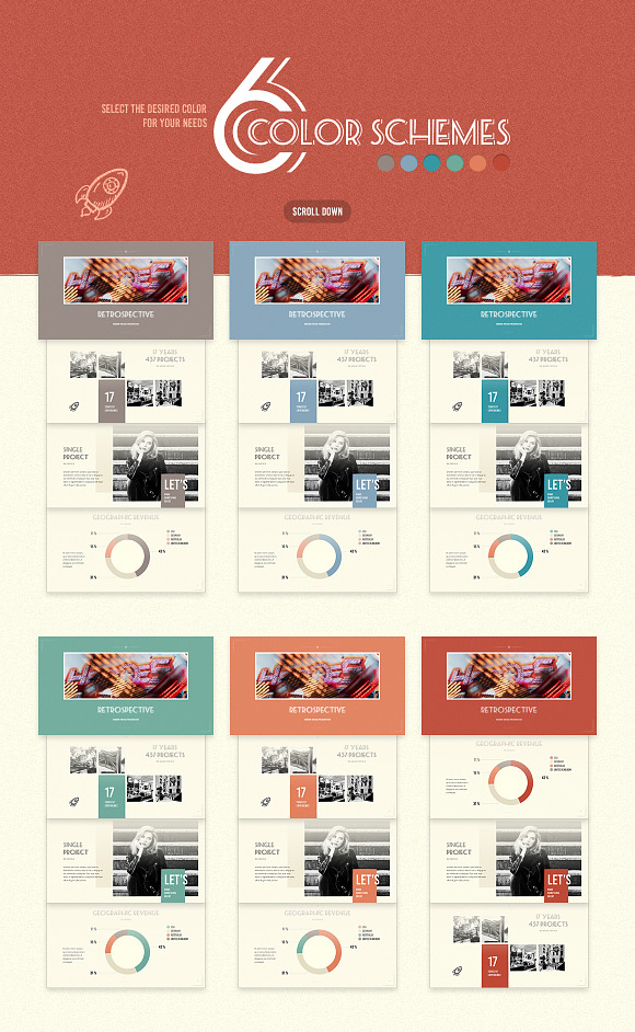 Retrospective PowerPoint Template in PowerPoint Templates - product preview 6