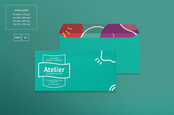 Branding Pack | Atelier in Branding Mockups - product preview 1