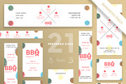 Banners Pack | BBQ Party