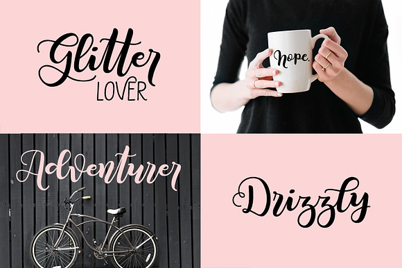 Joyful Letters font duo in Lettering Fonts - product preview 2