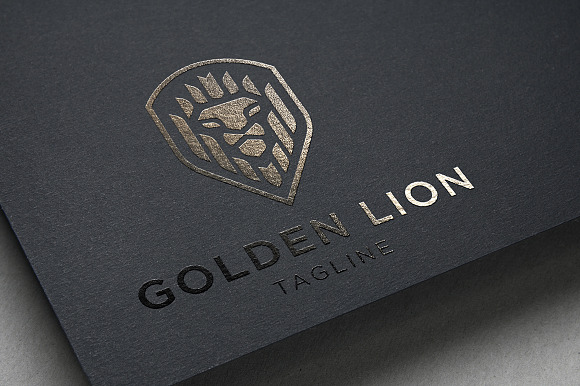 Golden Lion Logo in Logo Templates - product preview 1