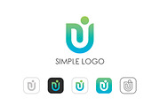 Minimal U Logo