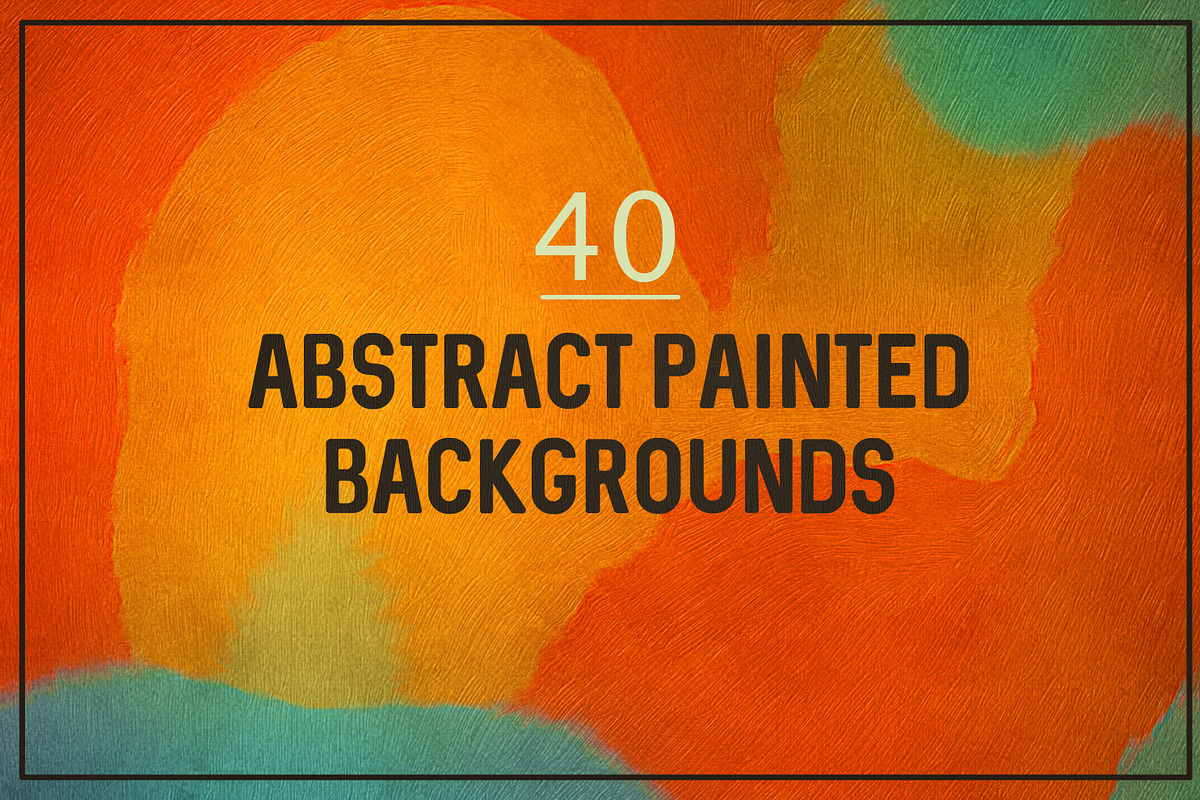 Abstract painted backgrounds in Textures - product preview 8