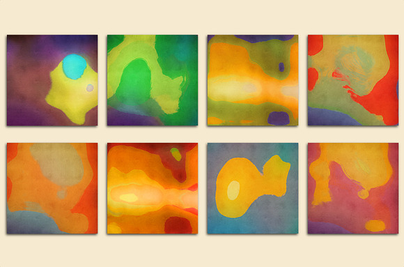 Abstract painted backgrounds in Textures - product preview 2