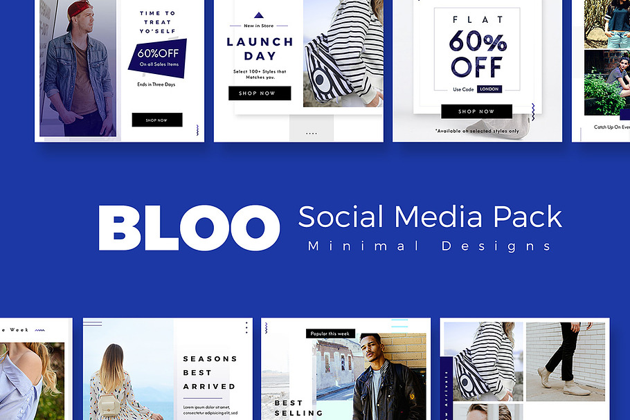 Bloo Social Media Kit