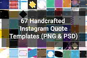 67 Custom Instagram Quote Templates