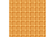 Waffle seamless pattern.