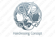 Stylist Hair Salon Hairdresser Concept