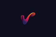 Vlexible - Letter V Logo