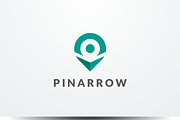 Pin Arrow Logo