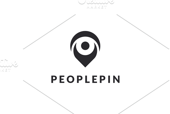Pin People Logo in Logo Templates - product preview 2