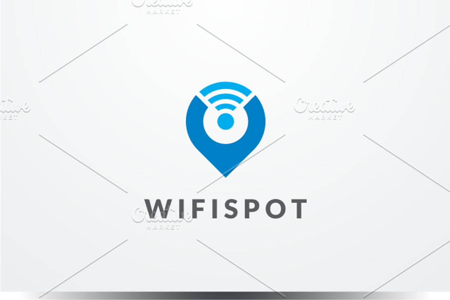 Wifi Spot Logo in Logo Templates - product preview 8