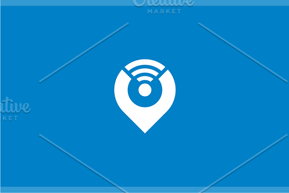 Wifi Spot Logo in Logo Templates - product preview 1