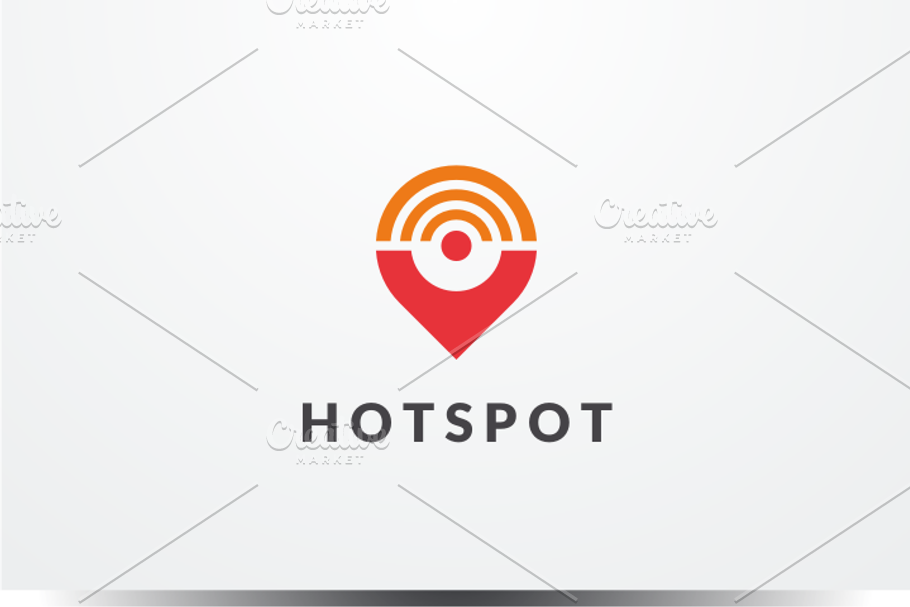 Hot Spot Logo in Logo Templates - product preview 8