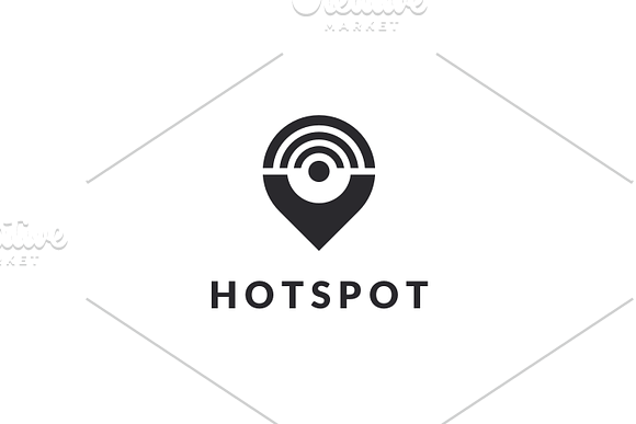 Hot Spot Logo in Logo Templates - product preview 2