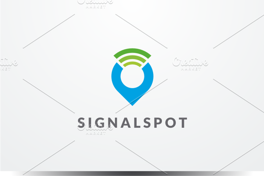 Signal Spot Logo in Logo Templates - product preview 8