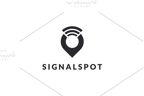 Signal Spot Logo in Logo Templates - product preview 2