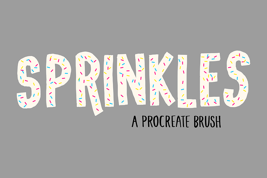 Sprinkles Brush for Procreate