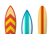 Color surfboard set