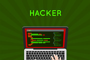 Hacker laptop
