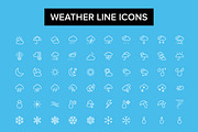 Weather Line Icons