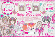 Boho woodland designers set