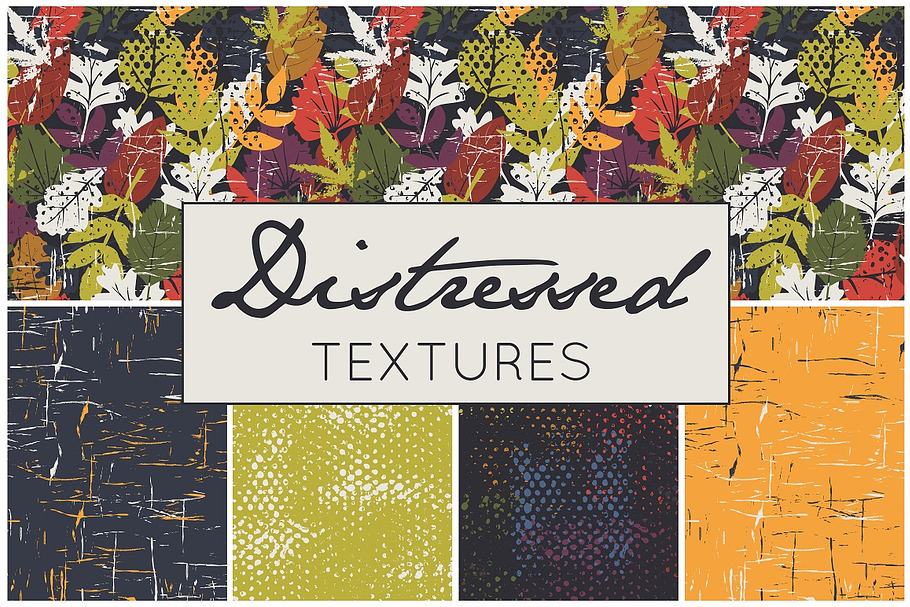 Distressed Fern - Seamless Textures in Textures - product preview 8