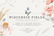 Wisconsin Fields - Watercolor Set
