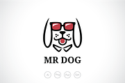Mr Dog Logo Template
