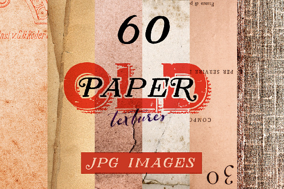 60 Old Paper Backgrounds + free demo in Textures - product preview 4