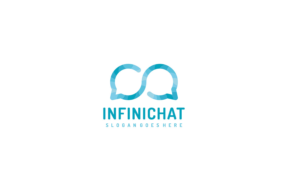 Infinite Chat Logo in Logo Templates - product preview 8