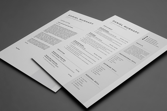 Resume/CV in Stationery Templates - product preview 5